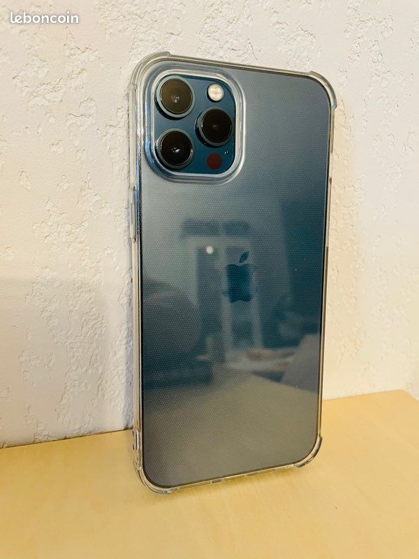 Coque silicone transparente iPhone 12 Pro Max - 1