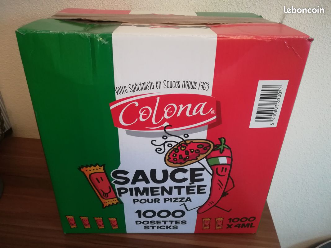 Sauce Pimentée 650 dosettes de la marque Colona - 1