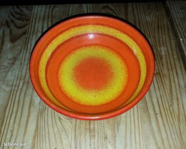 Coupelle orange Diamètre : 14,5 cm - 1
