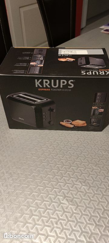 Toaster grille pain krups neuf - 1