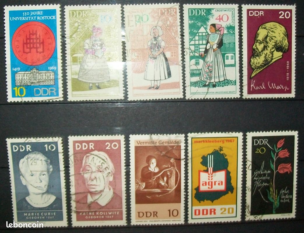N°105A timbres allemand DDR lot 313,314,315 - 1