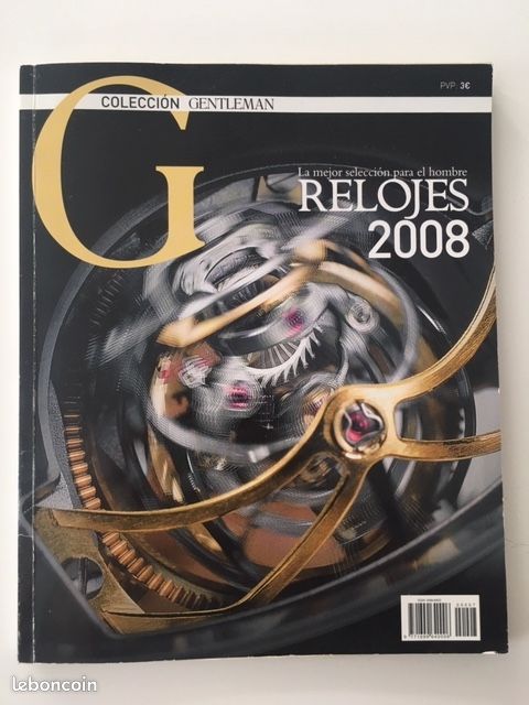 Catalogue montres italien COLECCION GENTLEMAN "Relojes 2008" - 1