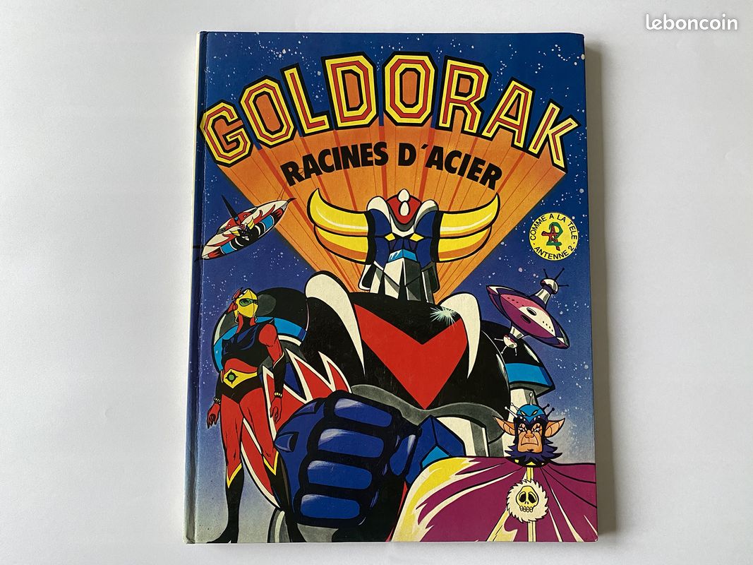 Goldorak : racines d'acier - teleguide 1979 grand format - collector - 1