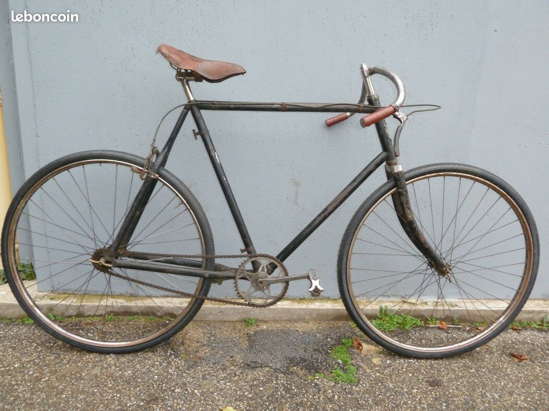 Ancien vélo course Alcyon 1900/10 altes fahrrad - 1