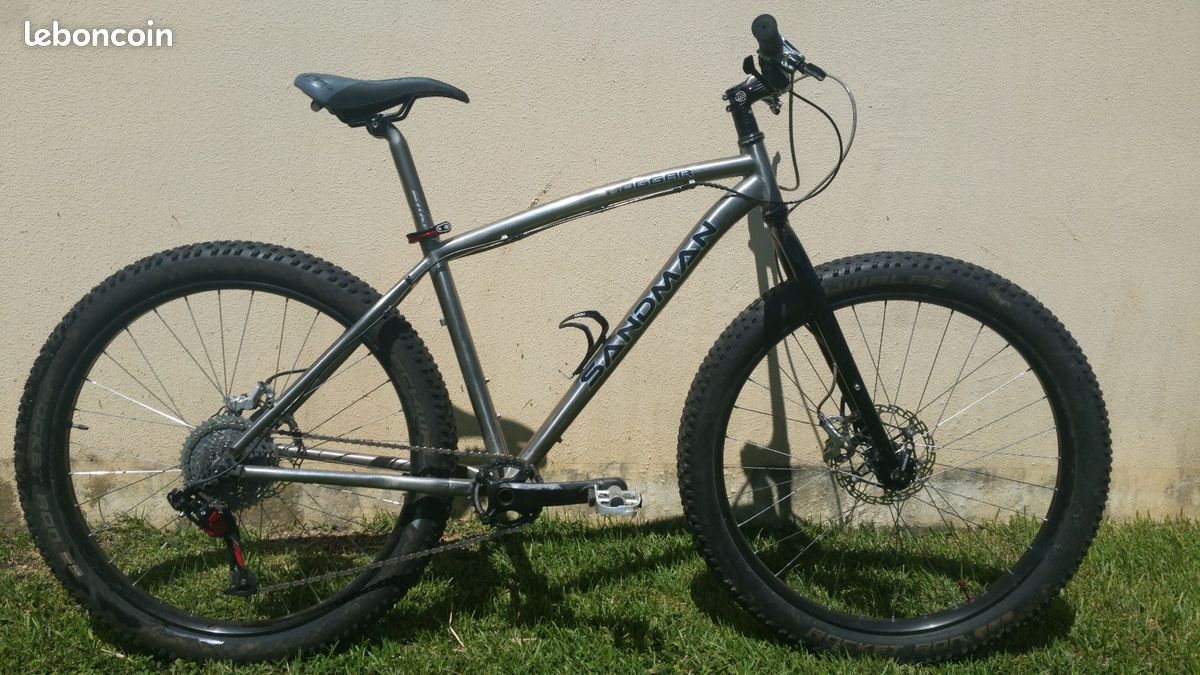 VTT Fat Bike titane Sandman X9 - 1