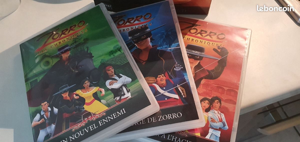 Coffret DVD Zorro les chroniques Dessin Animé - 1