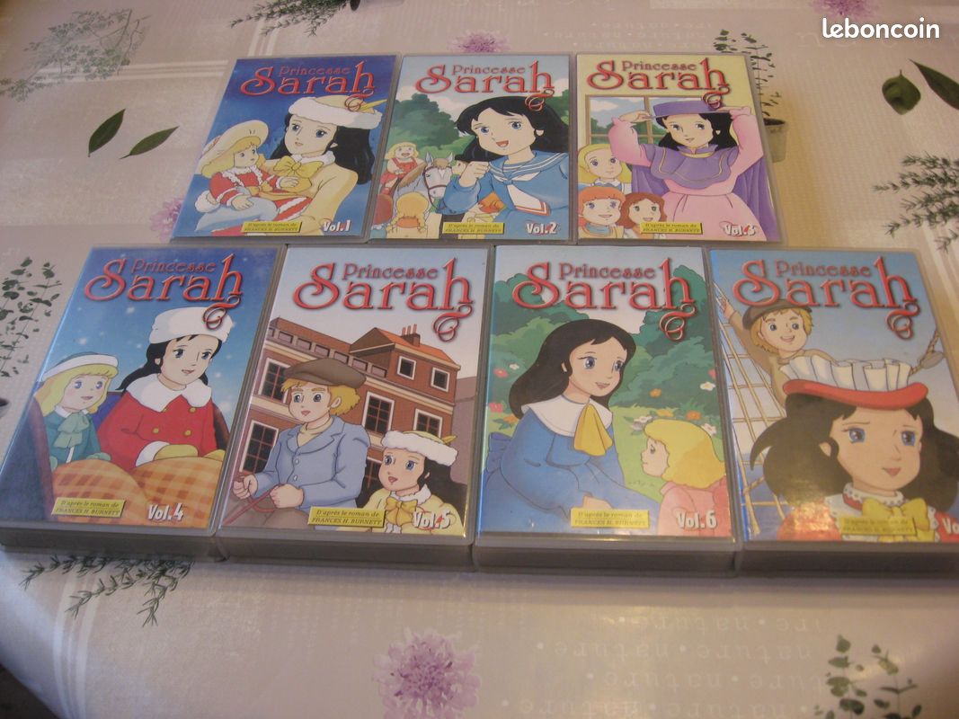 Cassette video dessin animé Princesse Sarah - 1