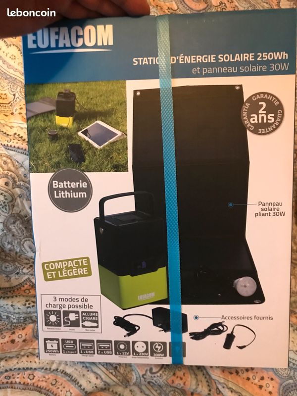 Kit solaire complet idéal camping - 1