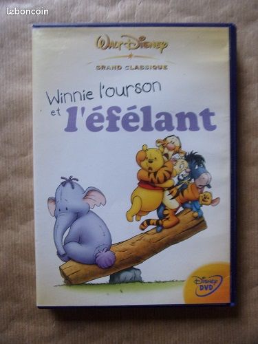 DVD Winnie l'Ourson et l'éfélant - 1