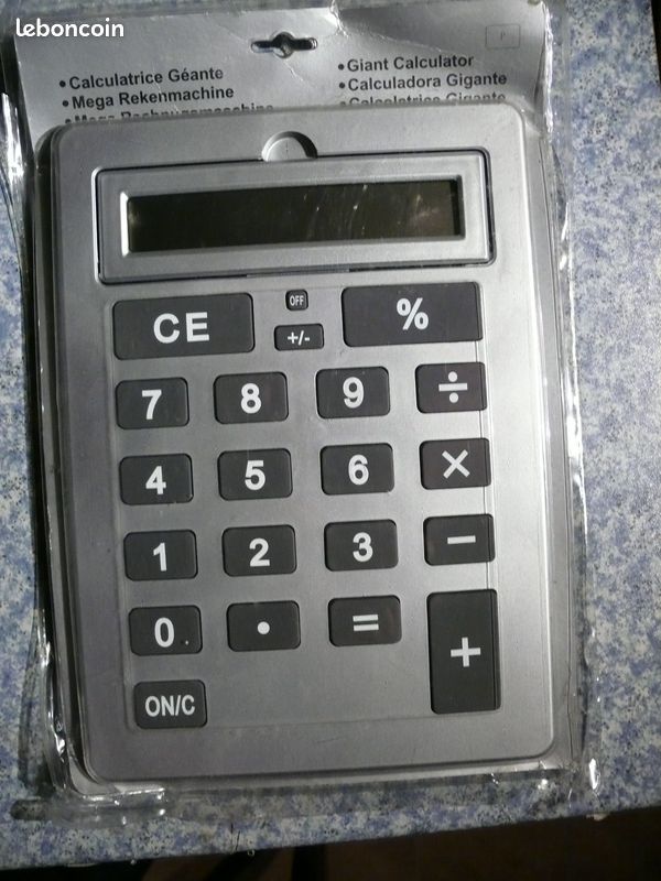 Calculatrice ( grande ) - 1