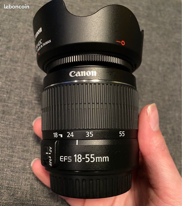 Objectif canon 18-55mm - 1