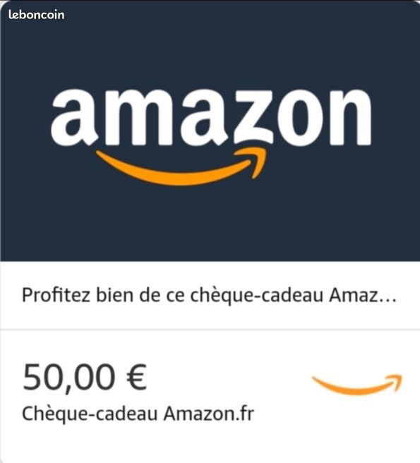 Chèque cadeau Amazon - 1