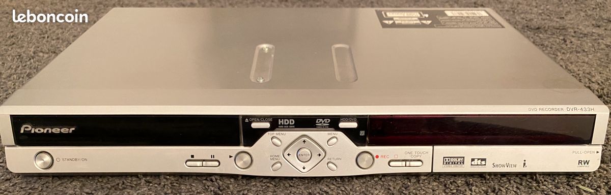 Pioneer DVR-433H enregistre vos films sur DVD ou disque dur - 1