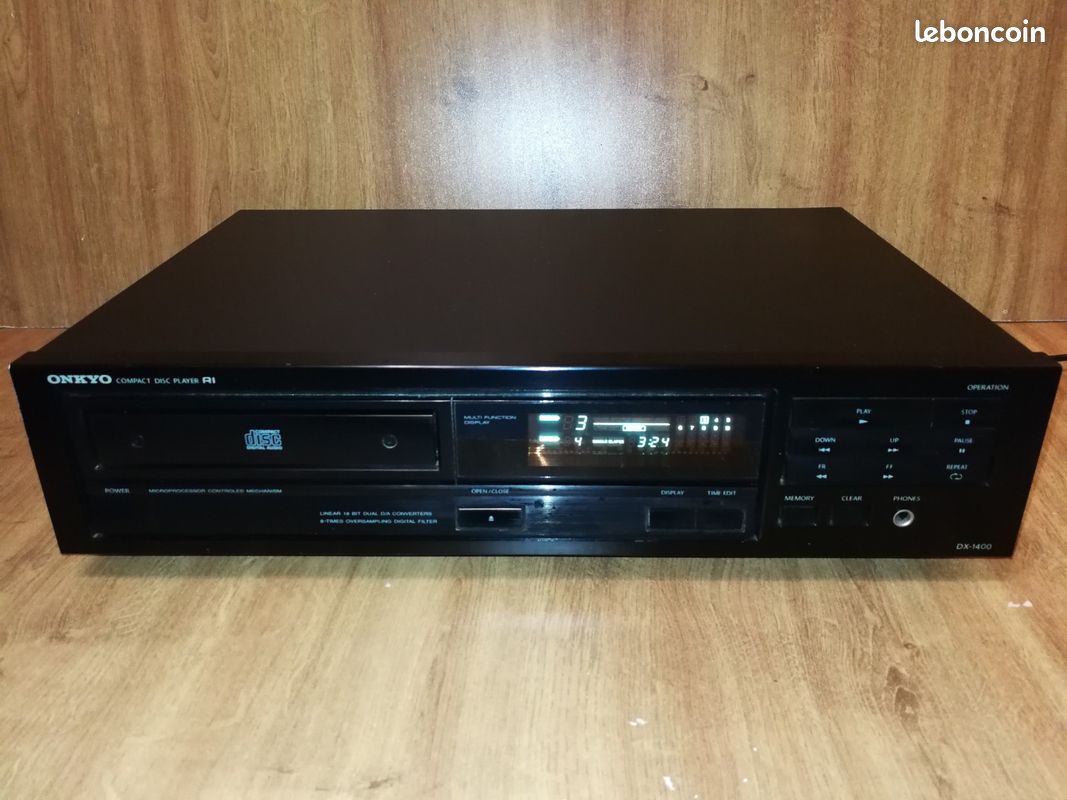 Platine Cd Vintage Audiophile ONKYO DX 1400 R1 Series / 18 bit - 1