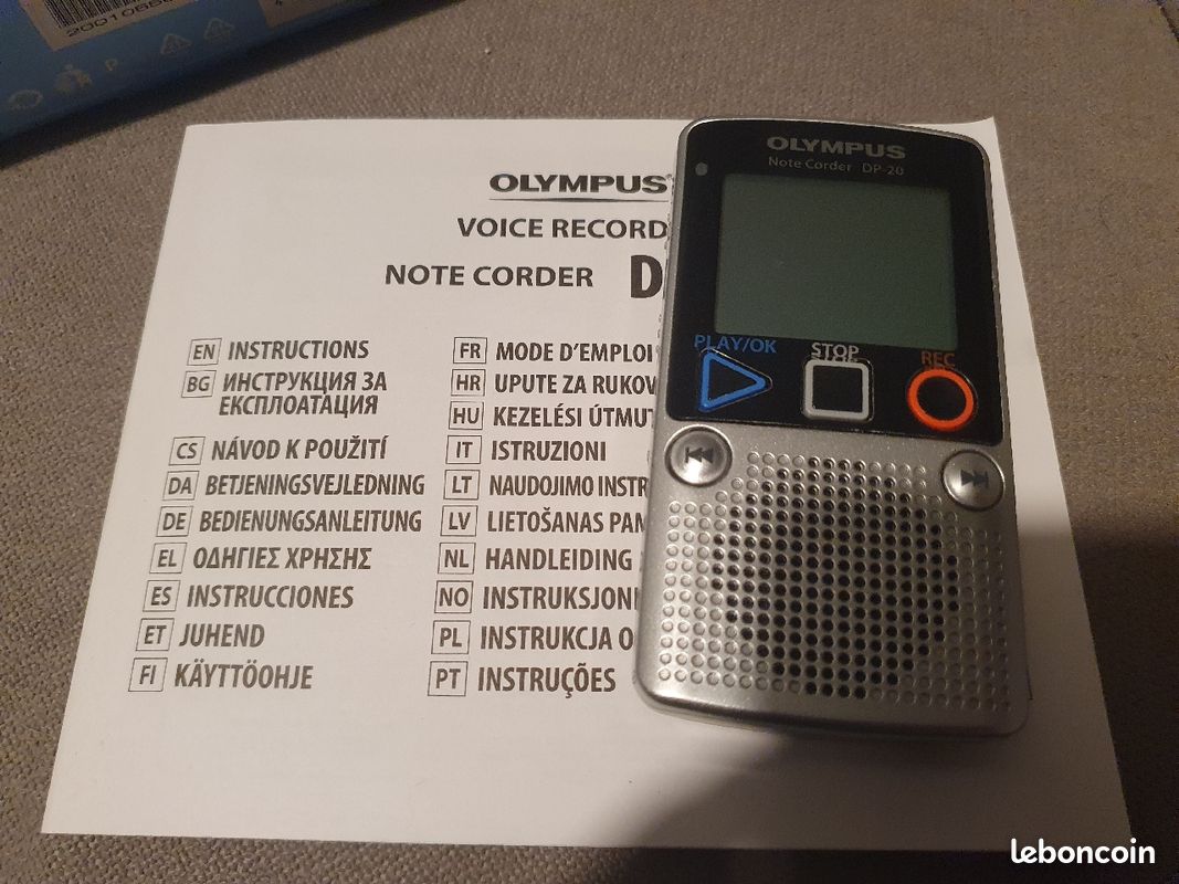 Dictaphone olympus - 1