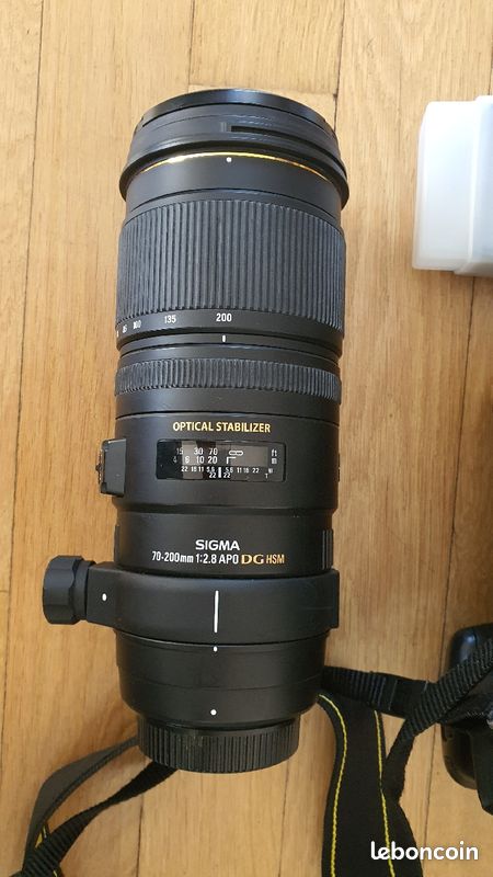 Sigma 70-200 mm f2.8 monture Nikon - 1
